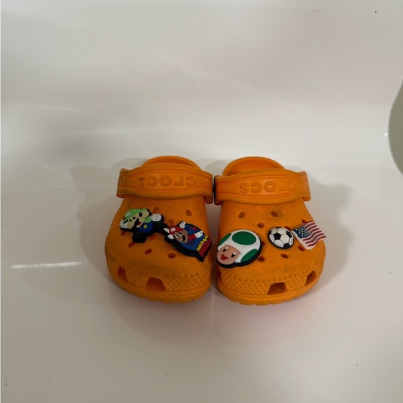 CROCS Orange Sandals - Picture 1 of 6